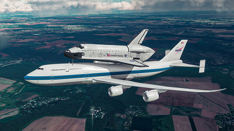 Boeing 747 SCA